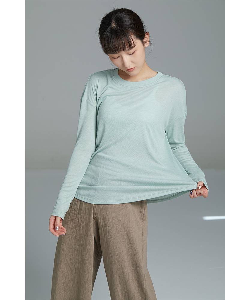 Gorgeous Solo Show Classical Dance Series Modern Dance Practice Server Long -sleeved Cover Daily Dance Series Slender Practice Service