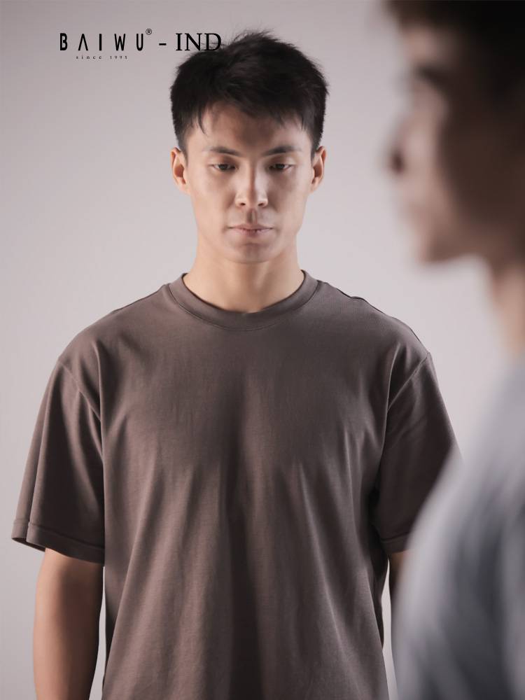 Baiwu Zhao Lei IND series modern dance short -sleeved training T -shirt pure cotton loose exercise clothes 121120056