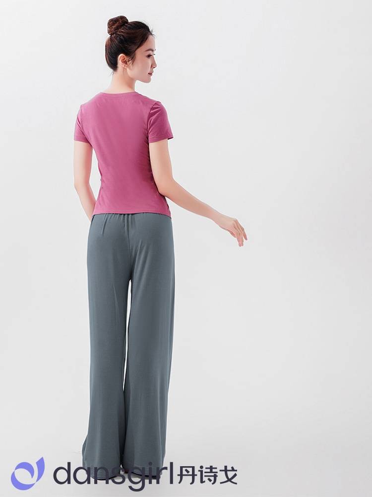 2023 New Danshig Dance Pants Female Summer Modal Wide Pants Practice Modern Dance Pants Adult
