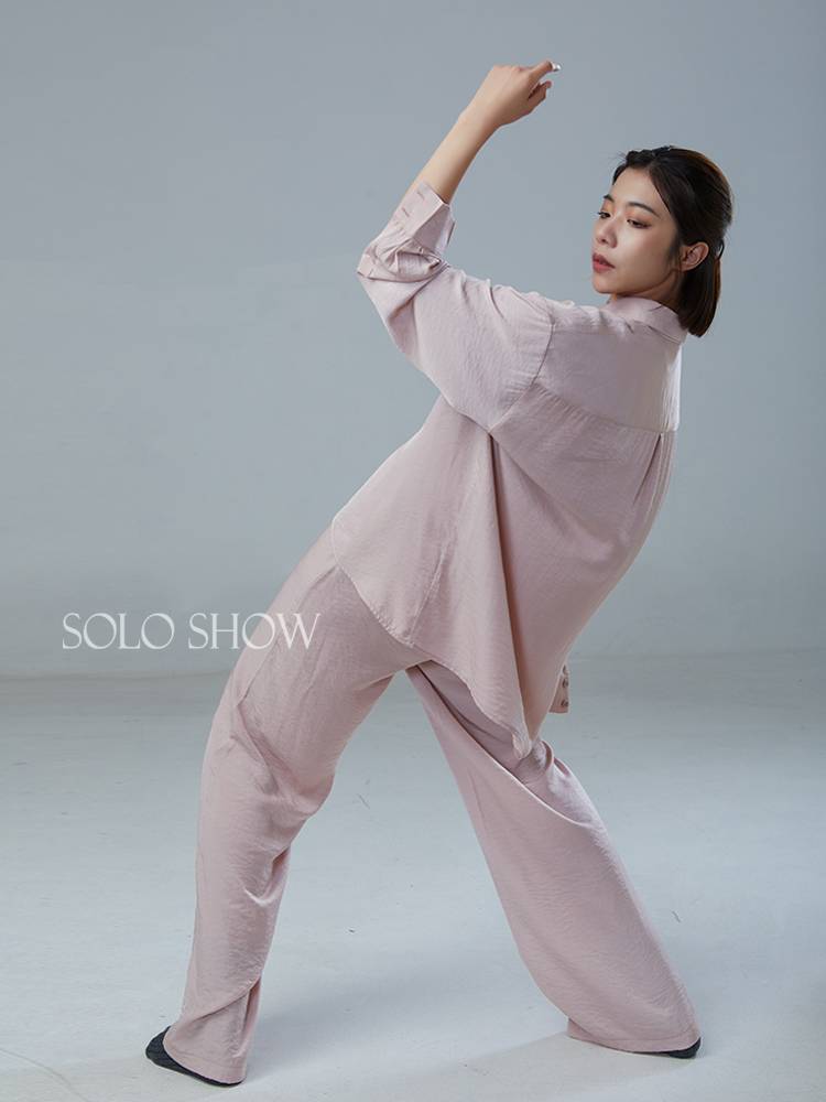 Gorgeous Solo Show Modern Dance Practice New Chinese Discipls Shirts Loose Dive Dance Dance Dance Pants Specialty