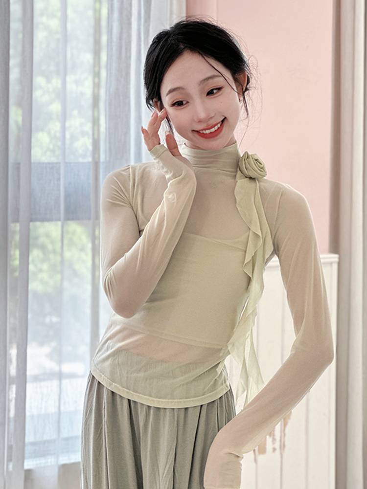 3359 Modern Dance Clothing Female Dance Modern Fita Training Summer New Modern Garma Adult Dancing Special Top