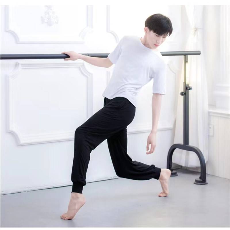 Men's dance service students' body clothes practicing exercises modern dance g, dance loose large size top dance pants