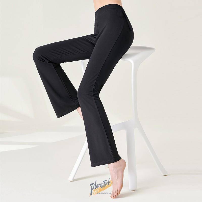 Dance pants female Modal set black micro -shaped body trousers straight and loose modern Chinese dance dance exercises