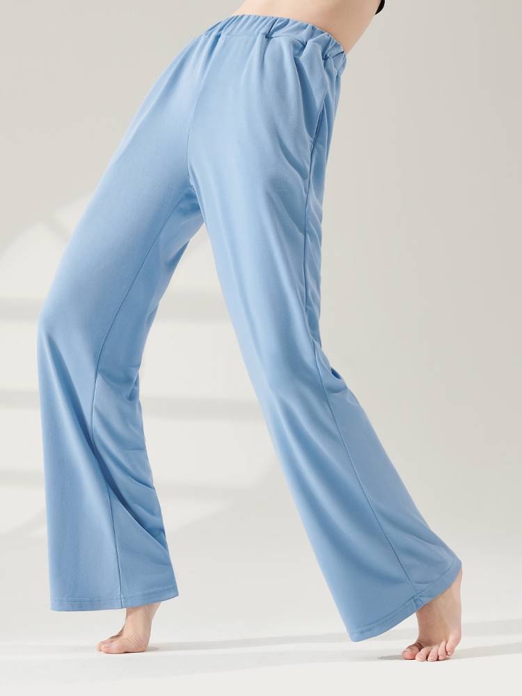 8012 wide -leg pants Modern dance clothing summer new pants children loose practice adult Chinese classical dance elegant