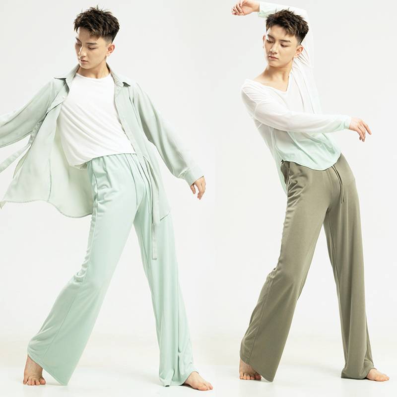 Chinese Dance Modern Dance Practice Female Pants Wide -Leg Pants Vigorous Dance Dance Dance Dance Classical Dance Pants Male