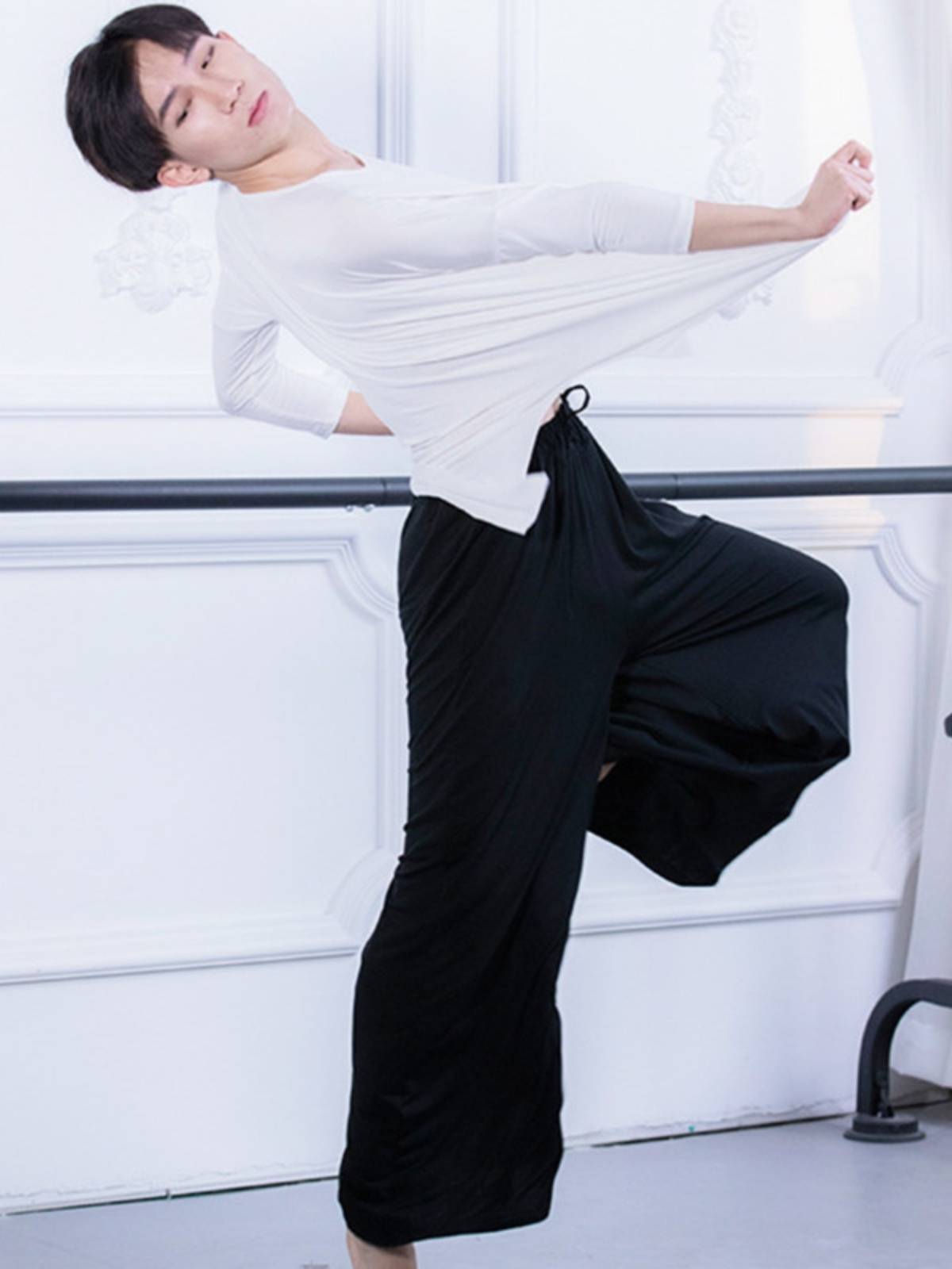 Modern dance service boys loose Model practice suit jazz Latin ballet art test rehearsal performance service