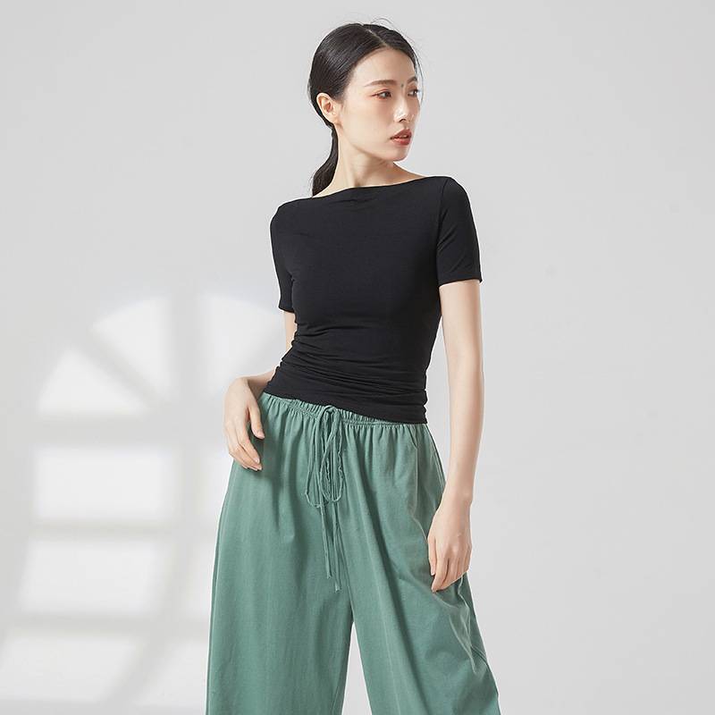 Spring and Autumn Dance Server Female Words Light Sleeve Slim Slim Classical Dance Modern Dance Chinese Dance Professional Practice Service