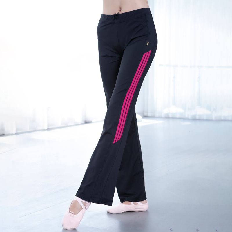 Red Dance Shoes Dance Pants Female Adult Placing Casual Pants Body Pants Fitness Pants Loose Modern Dance Server 2902
