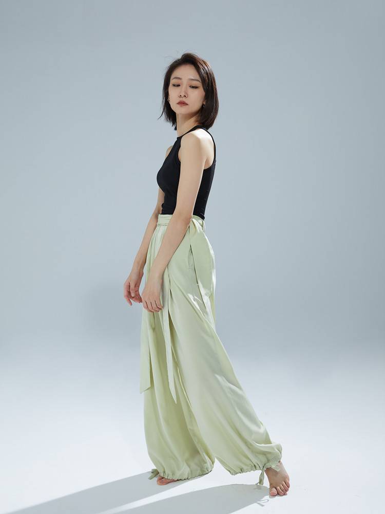 S-30 Dance Pants Female Dance Practice Lantern Pants Bamboo Silk Cotton Classical Dance Modern Dance