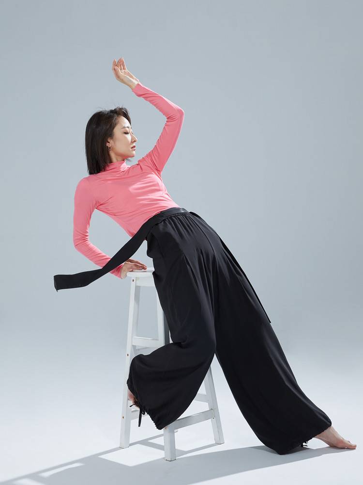 S-30 Dance Pants Female Dance Practice Lantern Pants Bamboo Silk Cotton Classical Dance Modern Dance