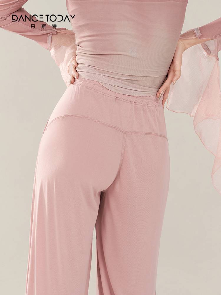 dancetoday Chinese classical dance pants adult modern dance -shaped body exercise, wide -leg pants beautiful hip pants