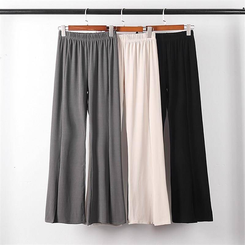 Dance practice pants women's loose micro -lake split straight trousers Chinese classical dance base training pants modern dance