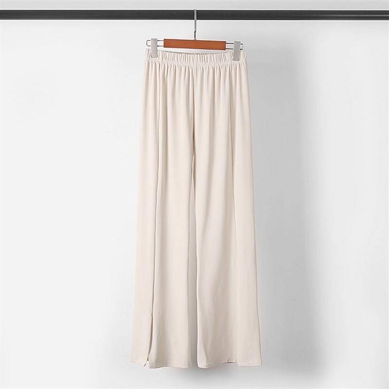 Dance practice pants women's loose micro -lake split straight trousers Chinese classical dance base training pants modern dance