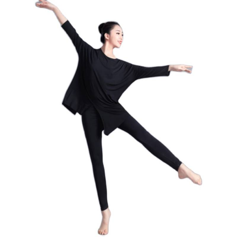 Loose Modern Classical Dance Services Adult Practice Services Mordel -shaped Sports Give Latin Custom Print LOGO