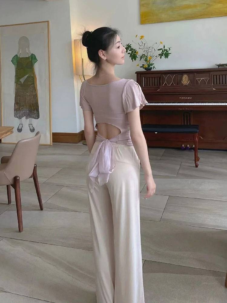 Classical dance small flying sleeve dance practice service female summer new adult modern dance teacher art test training performance service