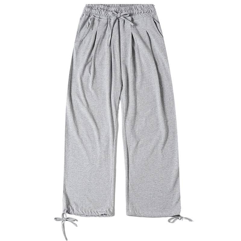 Modern dance exercise pants female autumn and winter Chinese classical dance shape reflects dance clothing loose straight -legged wide -leg pants cotton