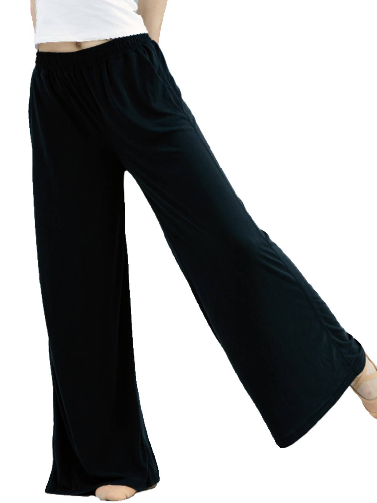 One city, one dance classical dance clothing practice, modern dance ethnic dance long pants straight pants special offer clearance, no return