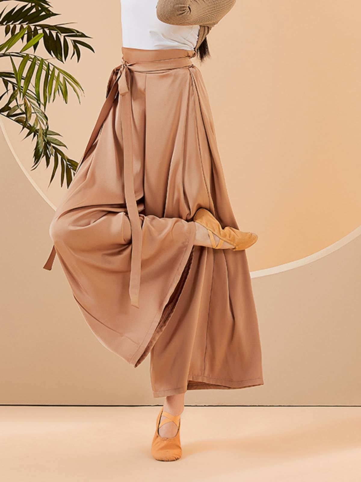 Modern dance pants practice clothes classical elegant dance wide -leg pants dance pants professional training Chinese dance performance clothing