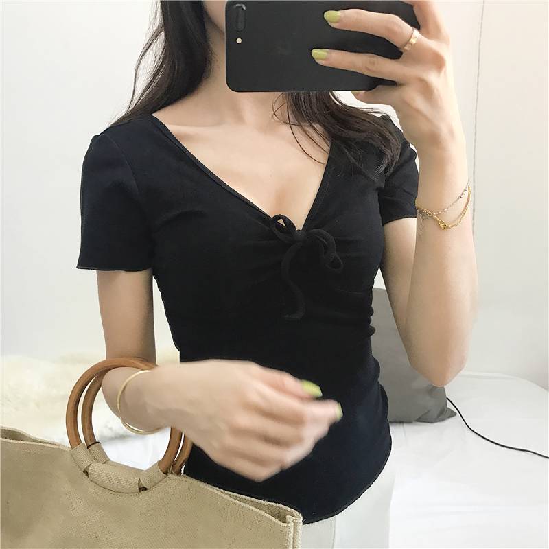 Dance service female summer short -sleeved modern practice black top adult Chinese classical dancing loose teachers new