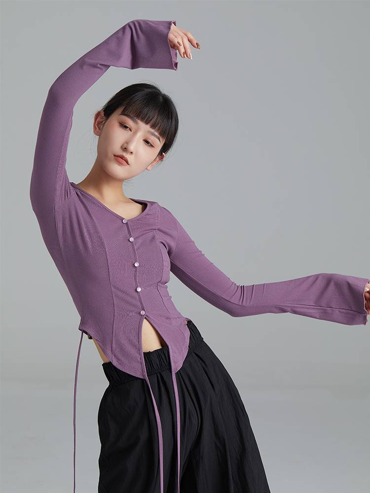 Gorgeous Solo Show Classical Dance Dance Dance Dance Dance Server Tie Modern Dance Ribbon Organic Slim Slim Practice Services