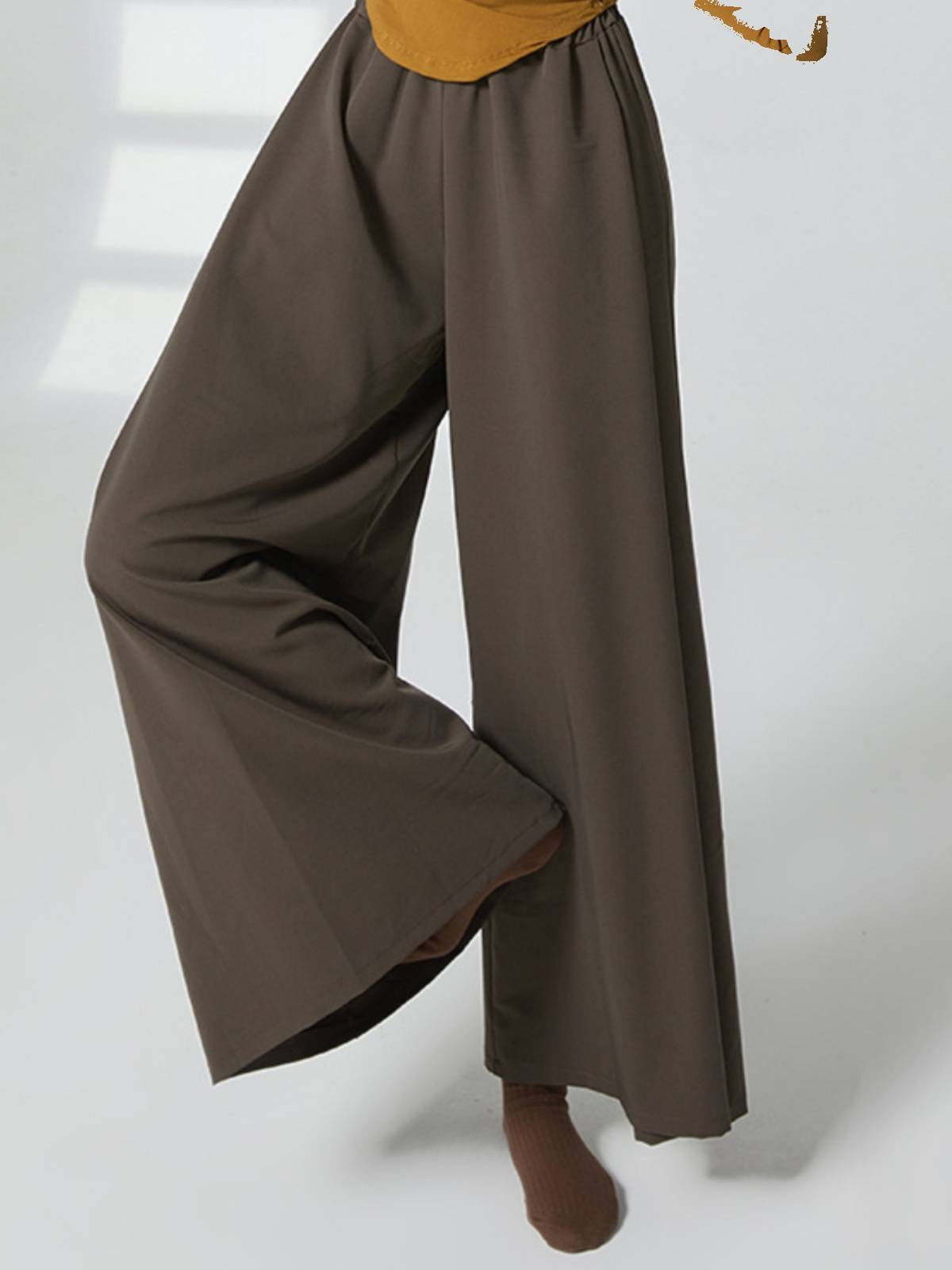 Modern dance pants children's loose version straight -legged wide -leg pants daily wear classical dance exercise dance dance pants trousers