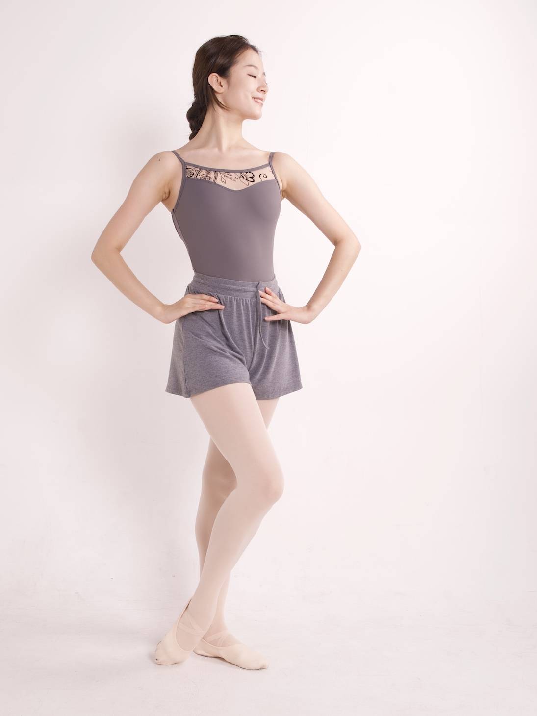 Dance Republican Ballet Practice shorts Small loose Modern Classical Classic Dance Soft Cotton Environmental Black Gray Loose waist