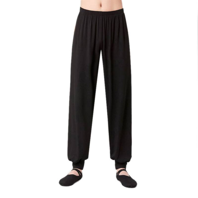Male Modern Dance Art Test Loose Lantern Pants Set Plaza Dance Panta Pants Dance Dance Practice Martial Arts Practice Service