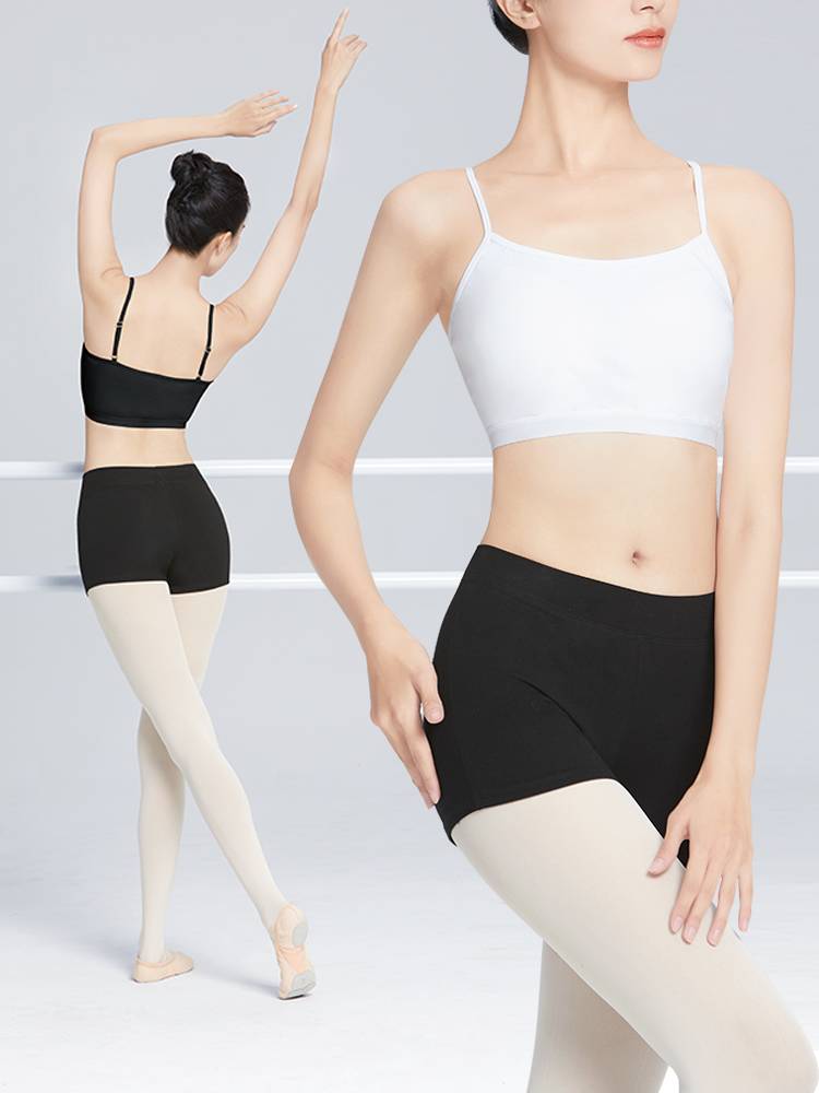 Dance clothes with women's integrated steel ring suspenders in modern dance classical dance exercise tube top vests