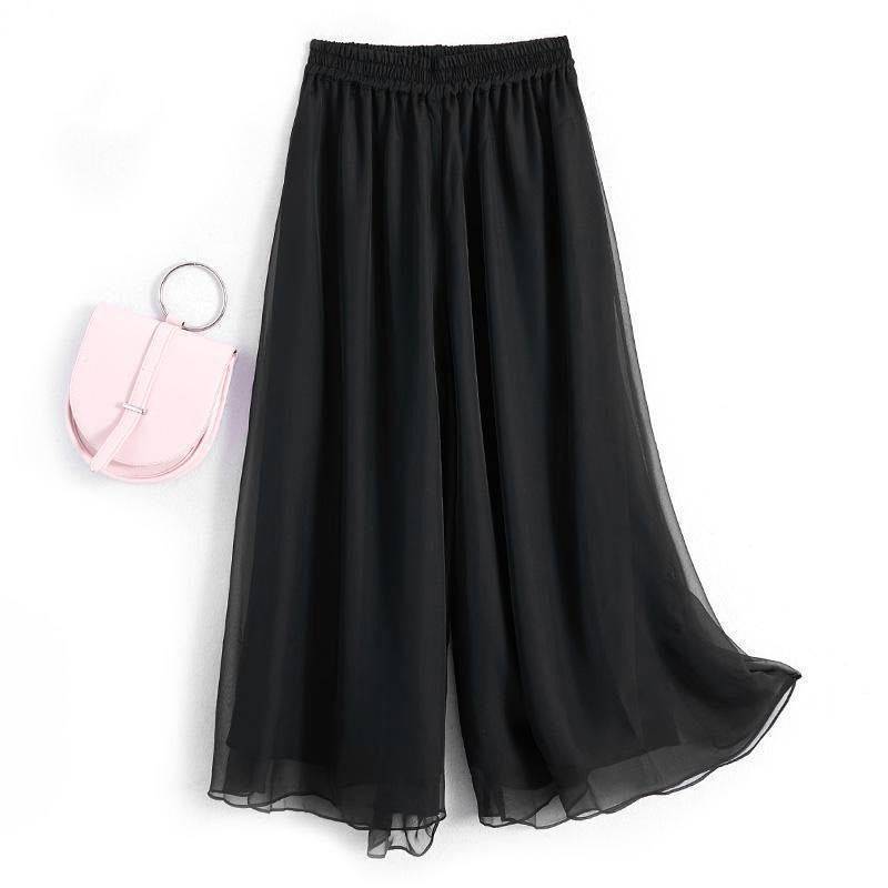 Dance wide -leg pants are suitable for dancing and wearing dedicated dance pants skirts.