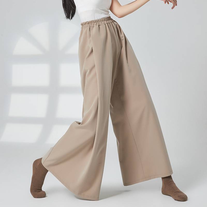 Modern dance loose pants children loose version straight -legged pants daily wear classical dance exercise dance dance trousers