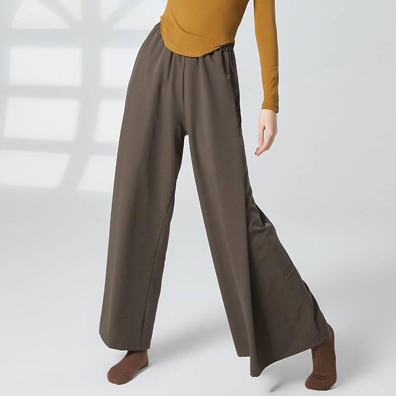 Modern dance loose pants children loose version straight -legged pants daily wear classical dance exercise dance dance trousers
