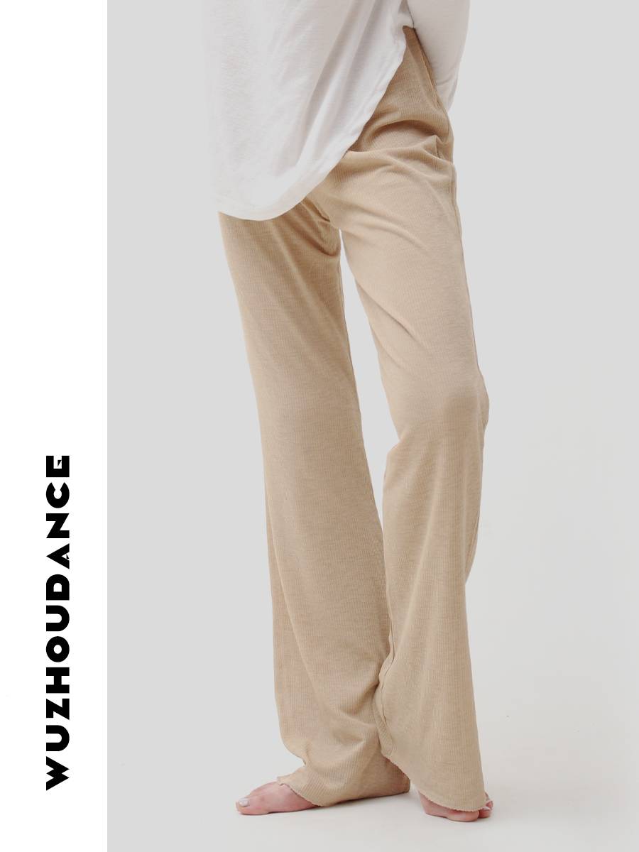 Dance Chau Danz's new modern dance exercise pants double -layer gauze dance pants adult female dance practice service ballet pants