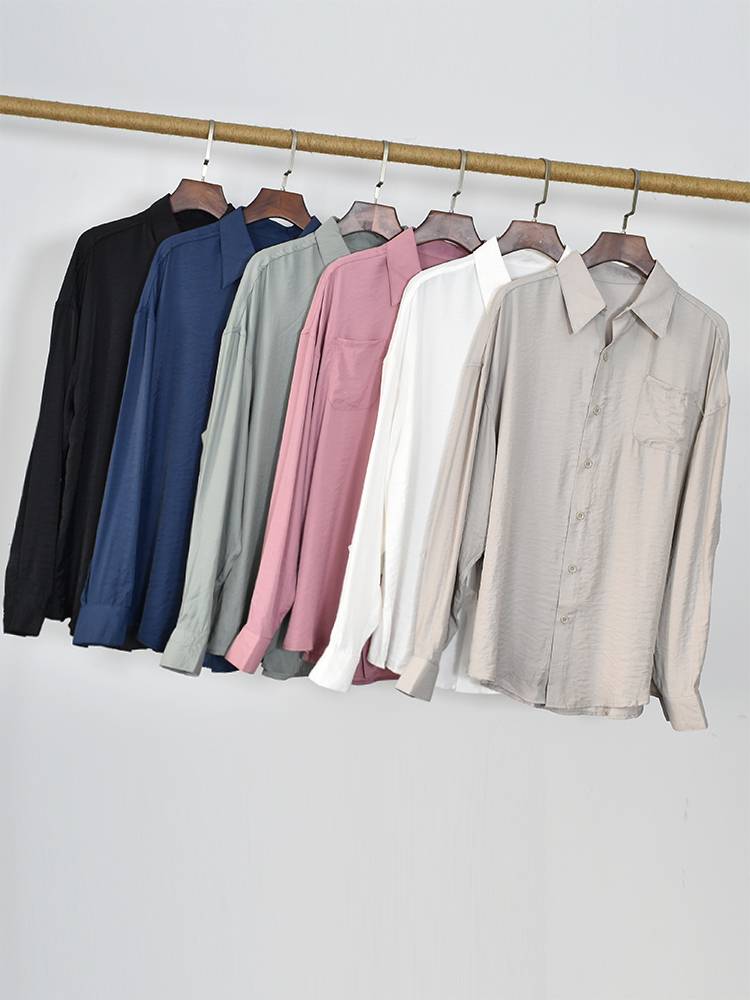 Modern dance shirt women's loose long -sleeved dance shirt shirt jazz dance practice service group performance service