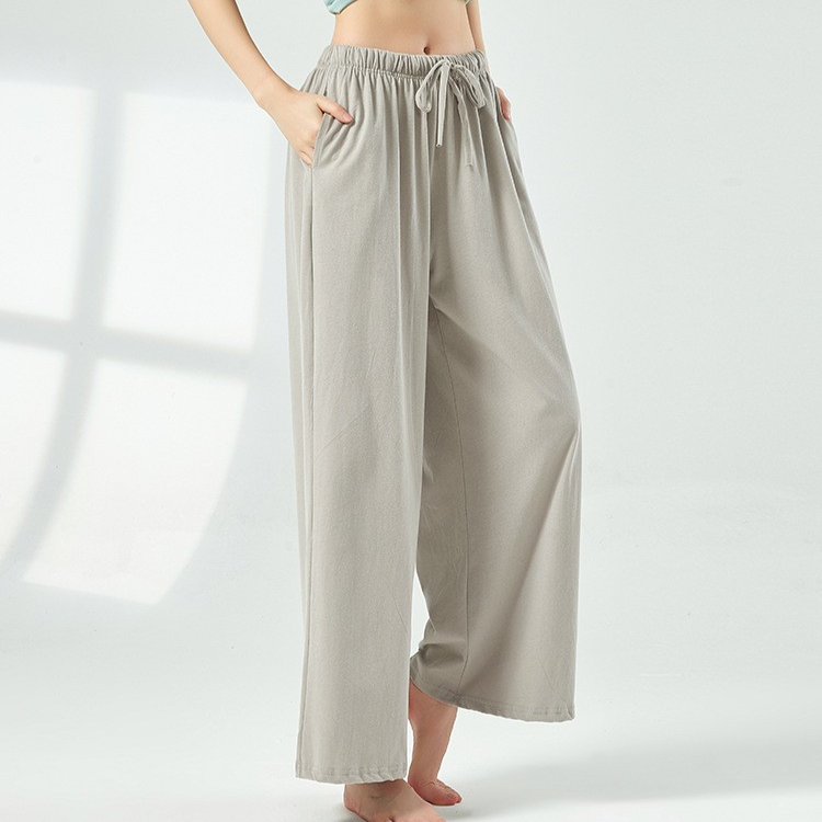 Sun and Moon Dance Modern Dance Pants Daily Practice Loose Dance Pants Men and Women's same straight -legged pants