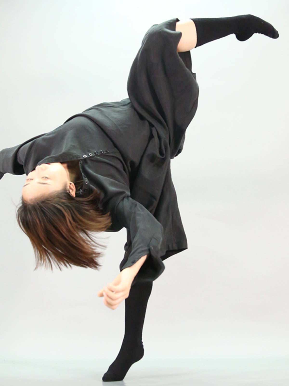 S15 Modern Dance Pants Pants Performance Services Loose and Slender Chinese Wind Training Pants Dance Pants Wide Legs Nine -point skirt