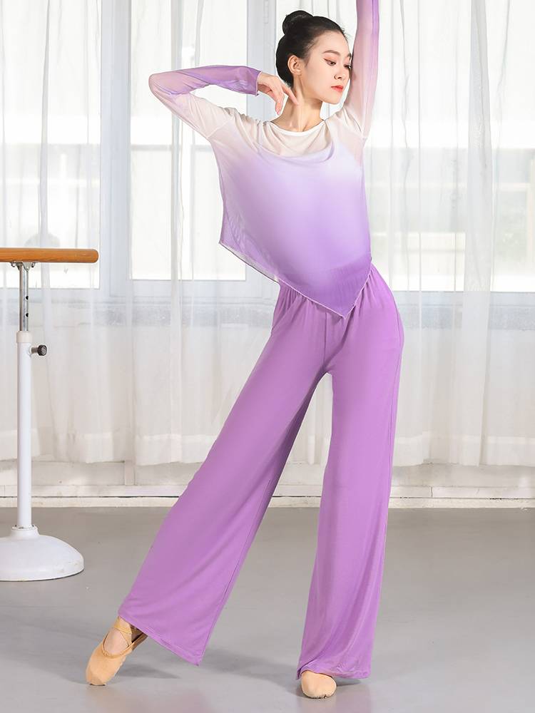 24 Spring New Classical Dance Gradm -changing Chinese Dance Practice Female Jacket Student Modern Dance Body Rhyme Dance Service