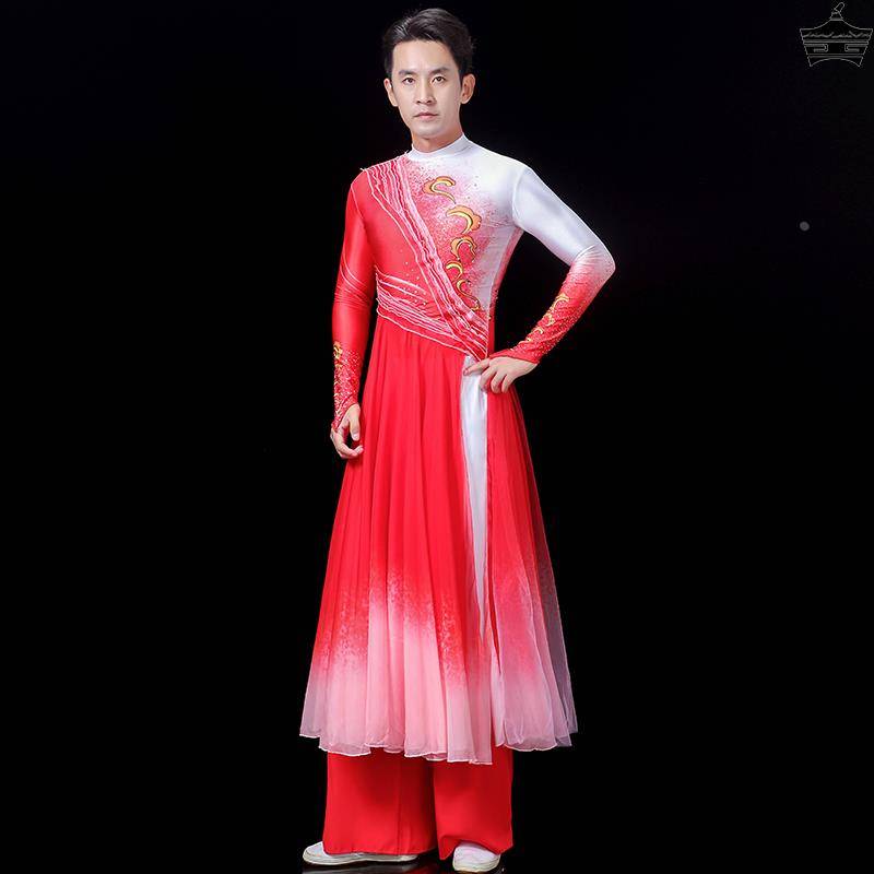 Chinese Dream Dance Service Men and Women's Classical Dance Clothing Performance Singing Singing Dance Skirt Opening Modern Dance Dance Skirt