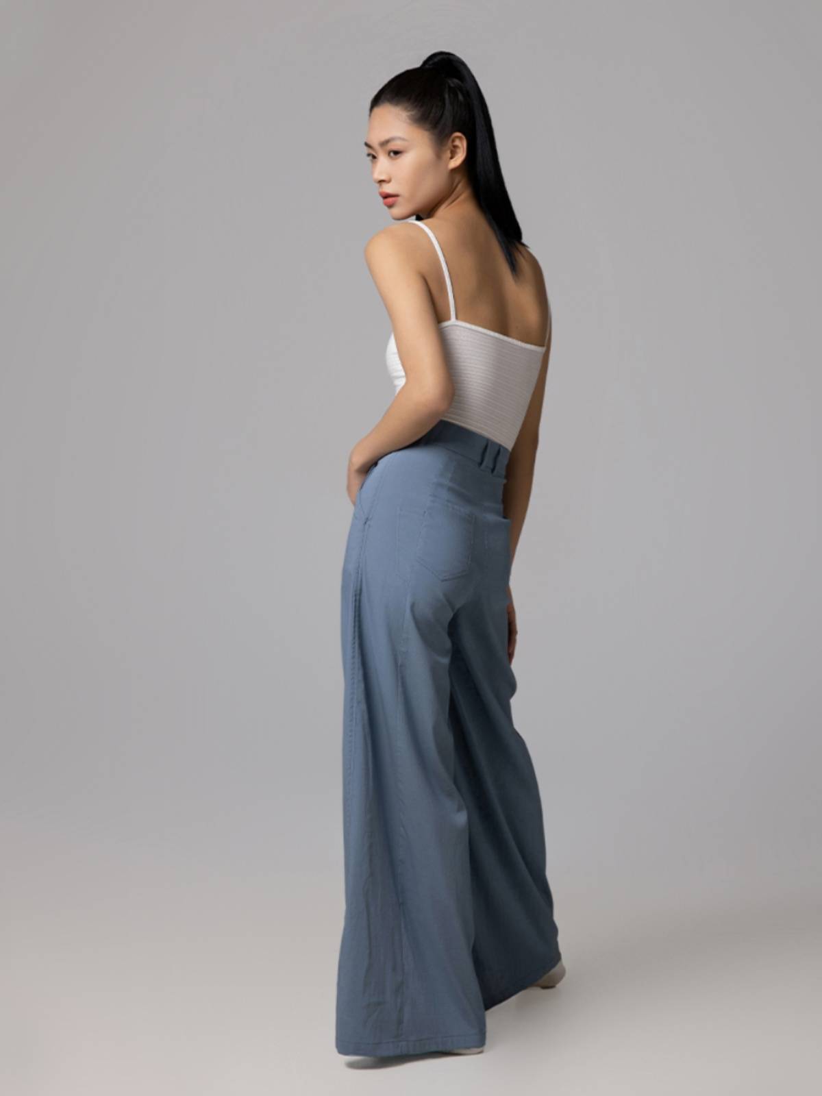 S87 dance pants high -waisted teacher in class clothes wearing merit dance dance service female dance service summer new modern dance pants