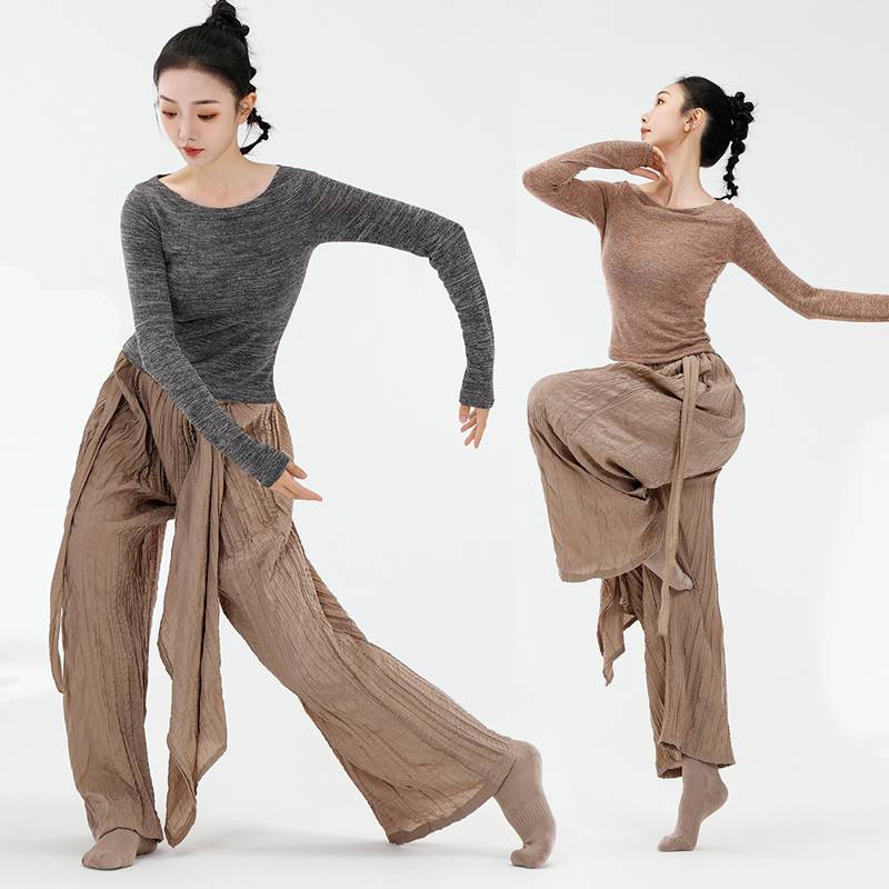 Classical Modern Dance Practice Clothing Slim Journey Professional Dance Professional Dance Wide Leg Pants New Women's Loose Pants