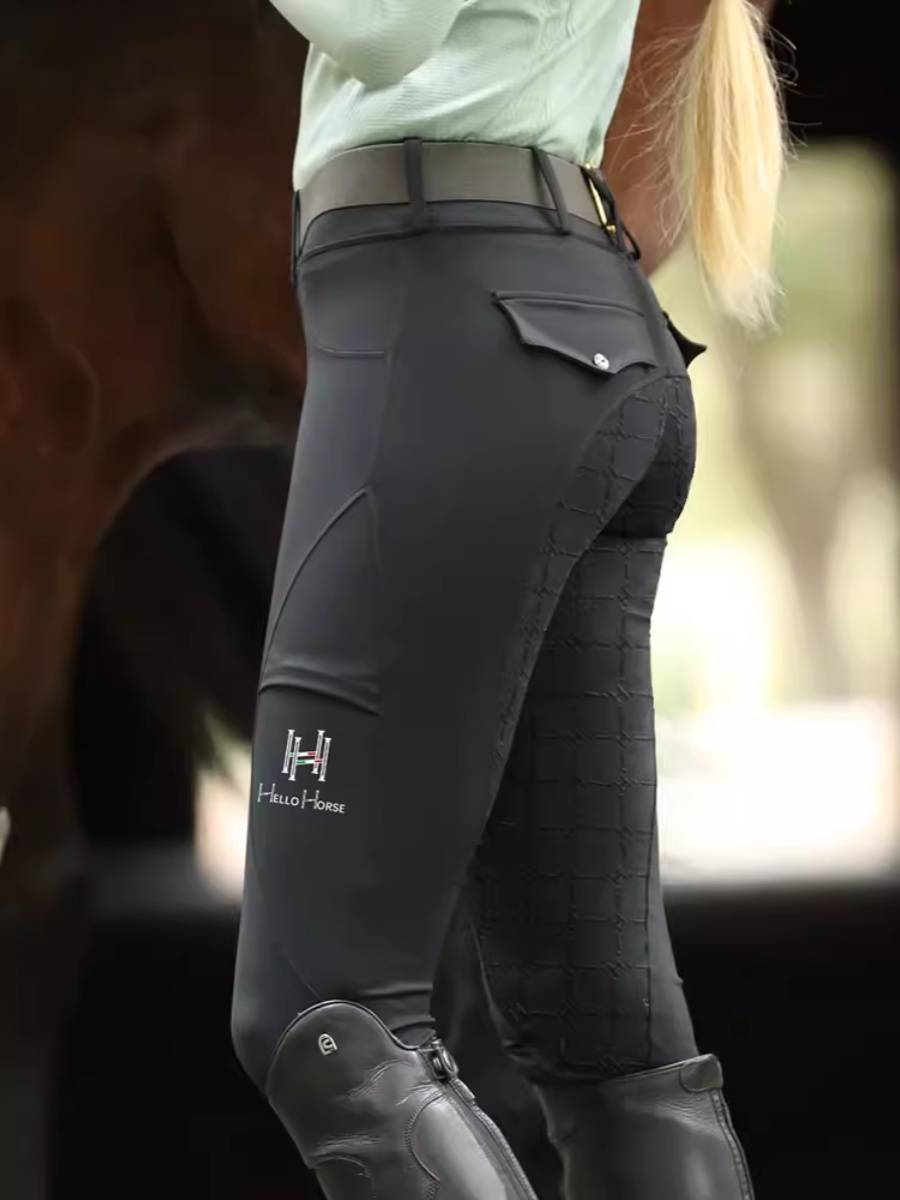 Hello horse equestrian pants spring and summer breathable silicone female riding pants equestrian pants pants silicone pants pants pants pants clothing