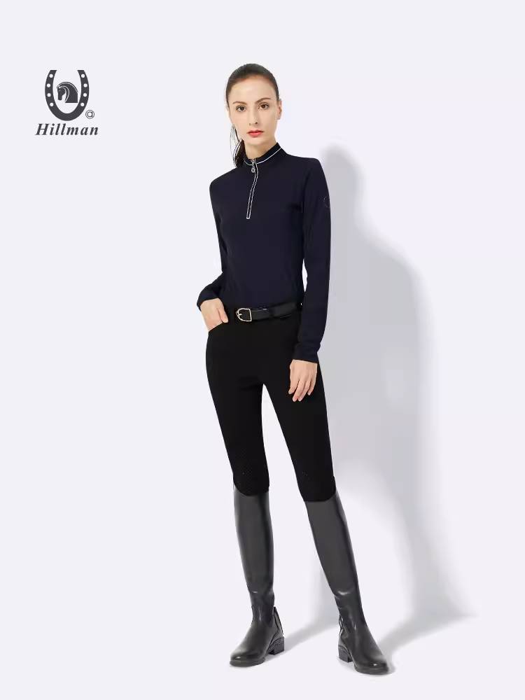 Adult spring and summer equestrian pants men's and female riding anti -sliding trousers, dry silicon glue high -waisted white riding pants riding clothes
