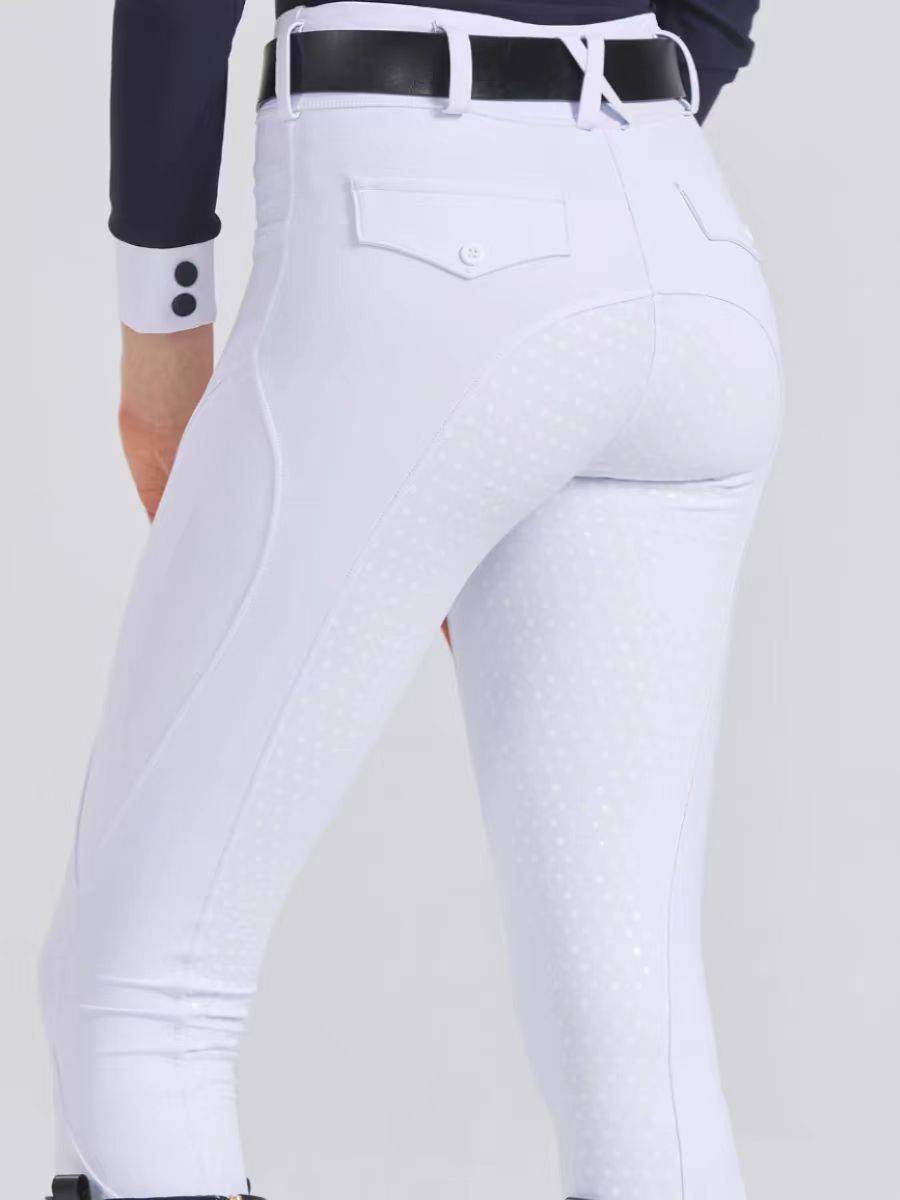 Professional riding pants pants all silicone horsetthlery pants four seasons wear -resistant anti -slip men's and women riding pants wear resistance anti -slip