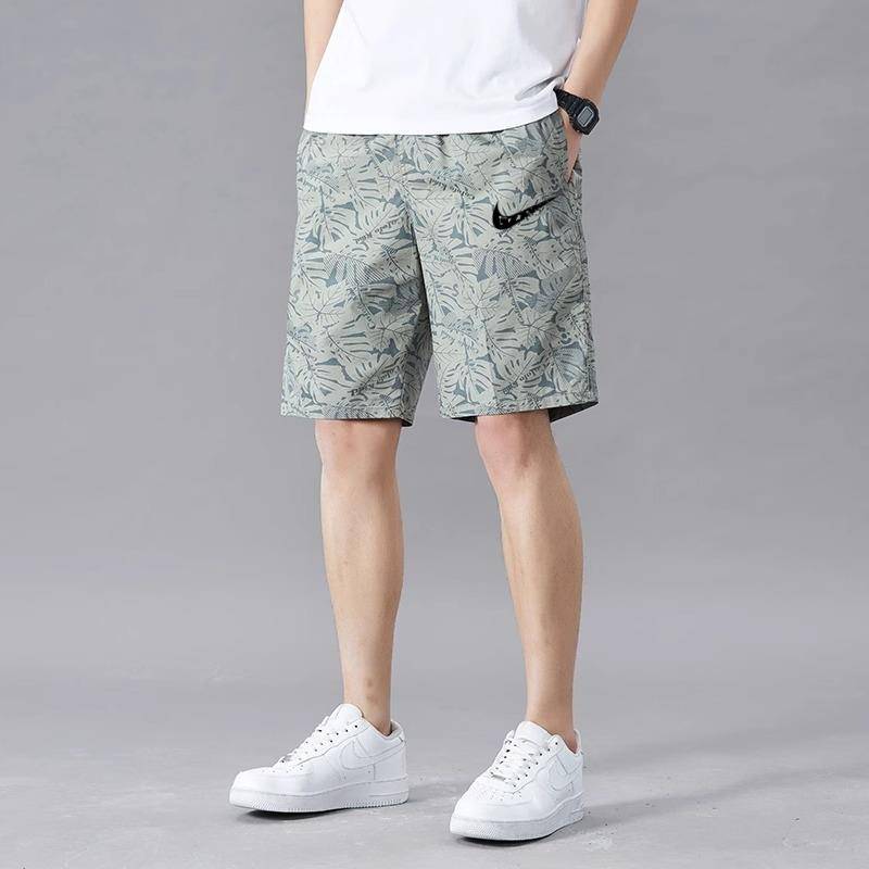 Nykerton Maple Leaf Pants Pants Men's 2024 Summer New Sports Beach shorts casual camouflage youth horse pants