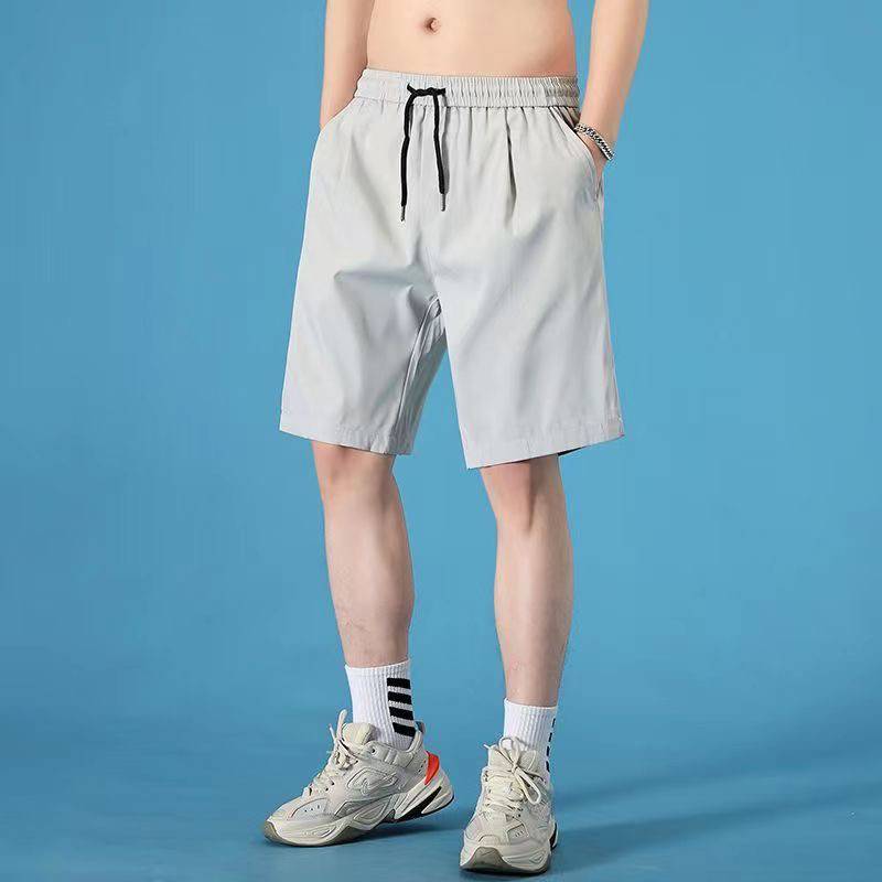 Clear warehouse picking counters to withdraw ice silk shorts men's summer fast -drying loose sports horse pants wears casual pants