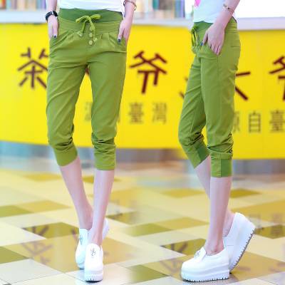 "Sport shorts, seven-minute pants for the summer girl, full of cotton, large, loose shorts for the Haren shorts