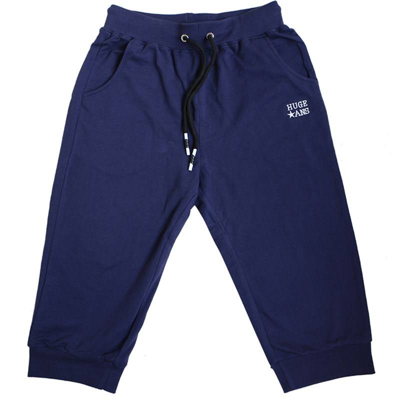Men's sports casual shorts, croppy pants plus fat, increase fat guy pants, loose and loose summer 7 -point horse pants