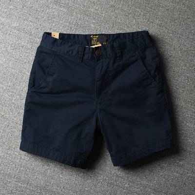 Clear warehouse leakage iced casual shorts Men's slim three -pointer triple -point pants Summer tide tide cotton pentaor pants