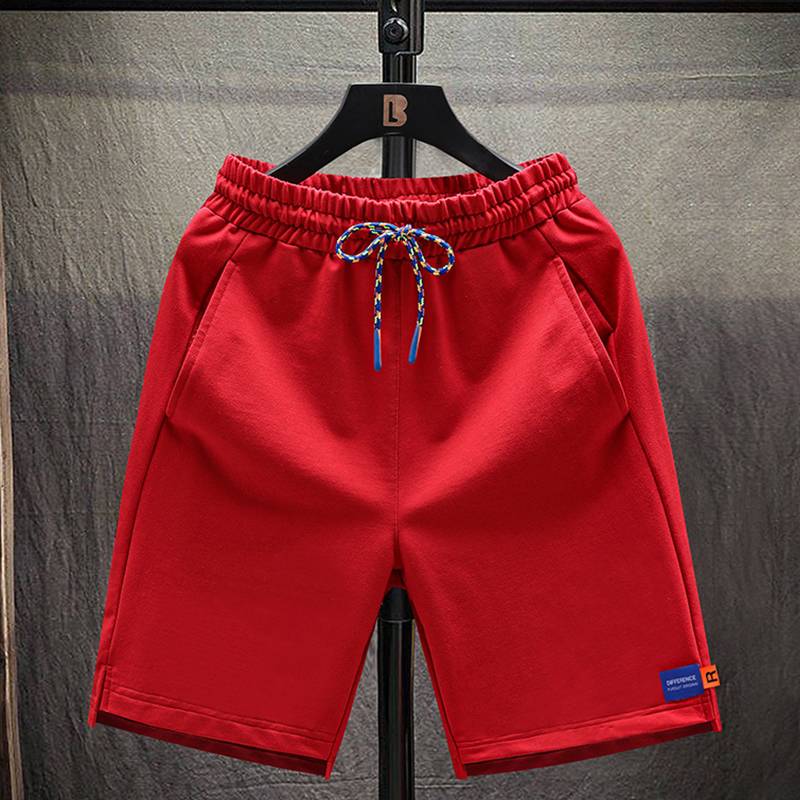 Tubo joint shorts men's summer leisure sports penta pants loose plus fat increase horse pants men's fat man