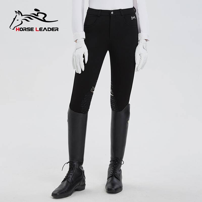 [Genuine guarantee] High -end winter plus velvet thick equestrian pants equestrian pants Equestrian equipment, warm riding pants female