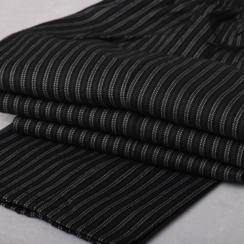 Hotel chef's pants, black tweaked zebra chef's panty pants, west and west